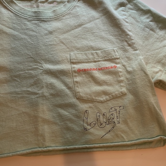 Chrome hearts cropped top small minty green color - Picture 3 of 5